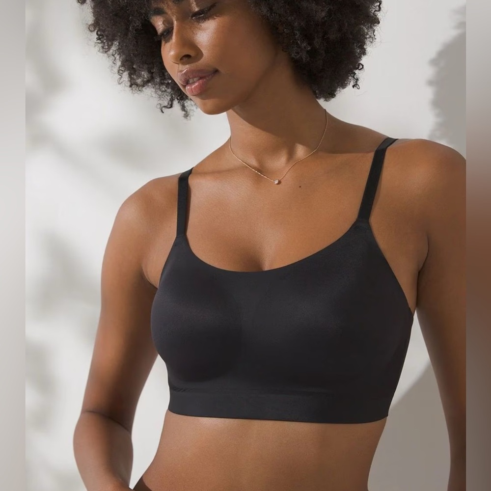 NEW Soma Intimates Enbliss Luxe Adjustable Bralette Black Size Medium